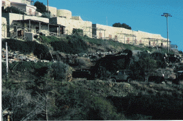 Maracalagonis, demolizione complesso abusivo in loc. Baccu Mandara (2002)