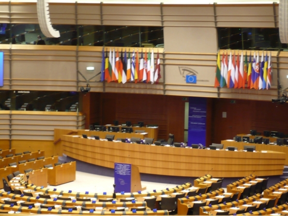 Bruxelles, aula del Parlamento europeo